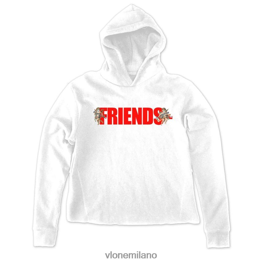 Felpa vlone bianca on sale