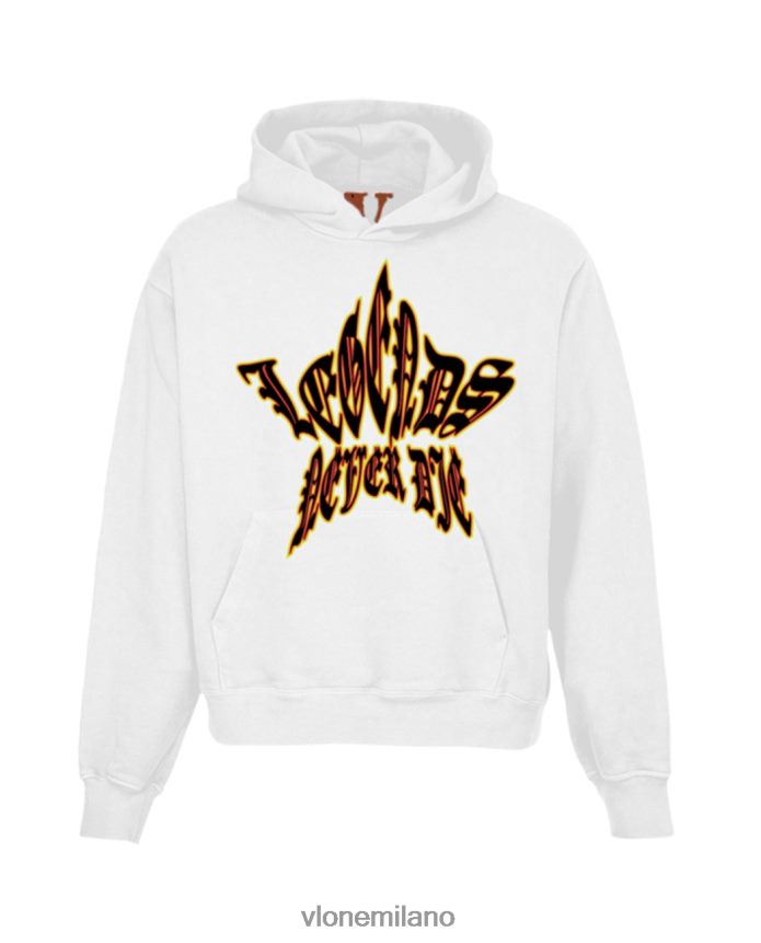 Felpa vlone bianca on sale